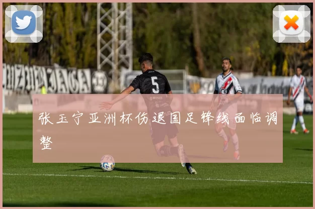 张玉宁亚洲杯伤退国足锋线面临调整